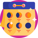time and date,nature,calendar,moon phases,schedule,period,moon calendar